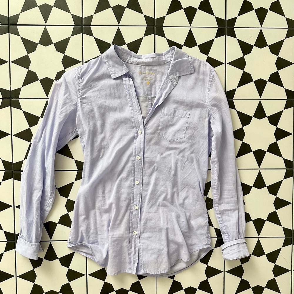Light Purple Lilly Pulitzer Button Up